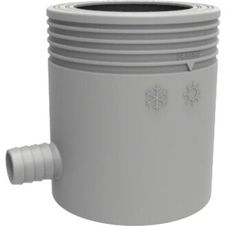 Sběrač dešťové vody okapu DN 53-75 mm, hadicové připojení 25,4 mm, šedá, plast, Marley 074627