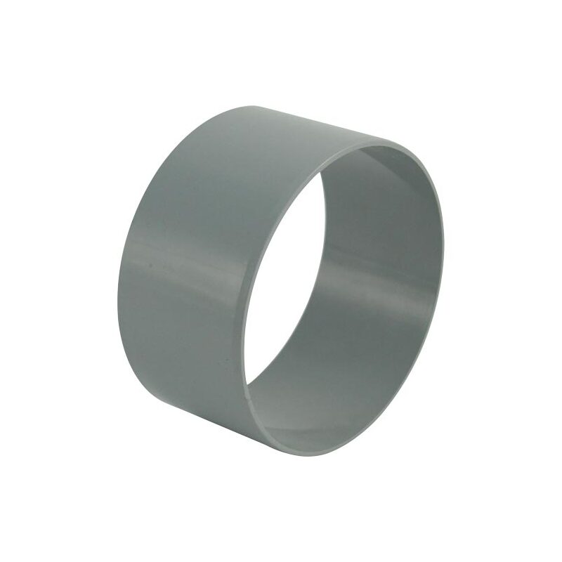 Spojka kolen svodu okapu DN 53 mm, šedá, plast, Marley 080734