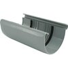 Spojka žlabu okapu RG 100 mm, šedá, plast, Marley 070636