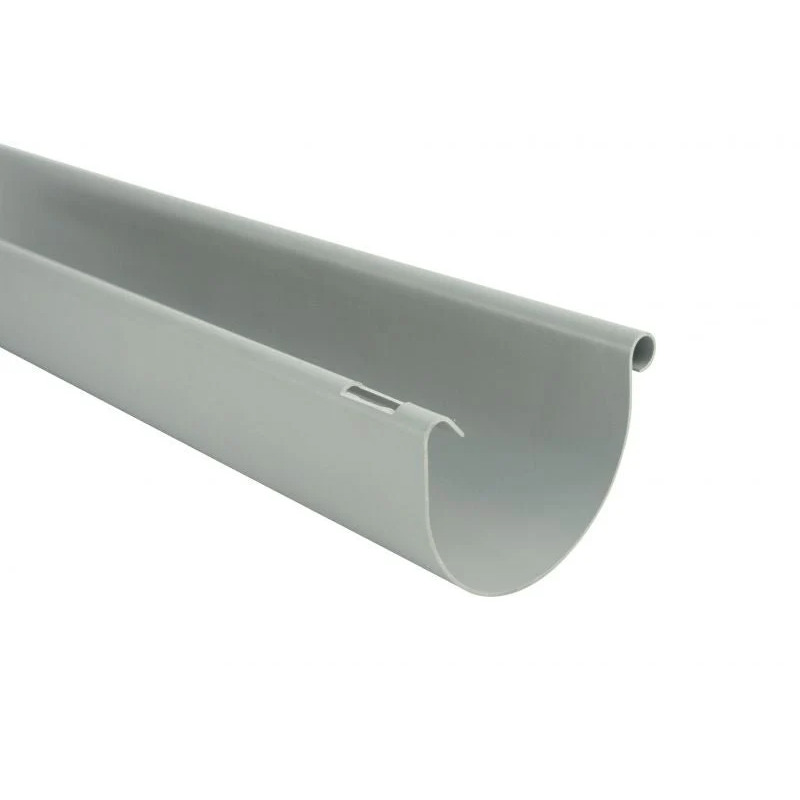 Žlab okapu RG 150 mm, délka 2 m, šedá, plast, Marley 070469