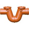 Sifon s odvětřáním KGSIF 110 mm, PVC, kanalizace