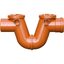 Sifon s odvětřáním KGSIF 110 mm, PVC, kanalizace