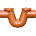 Sifon s odvětřáním KGSIF 110 mm, PVC, kanalizace
