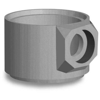 Skruž s odtokem PVC DN 200 TBV-Q 3d 450/450