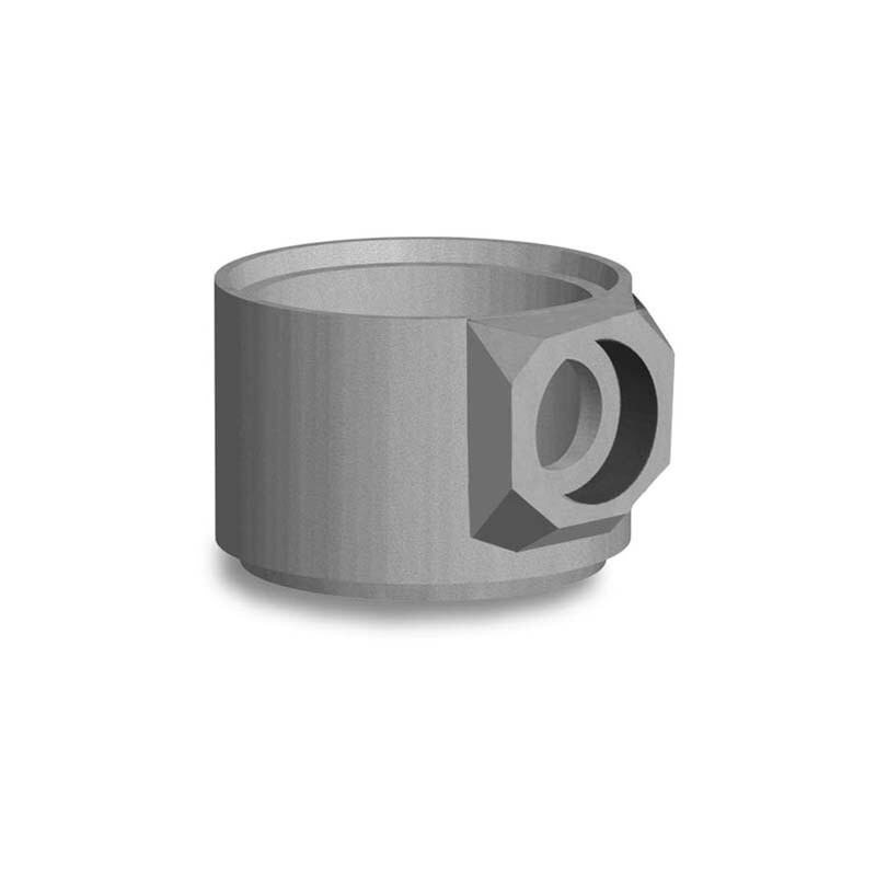 Skruž s odtokem PVC DN 200 TBV-Q 3d 450/450