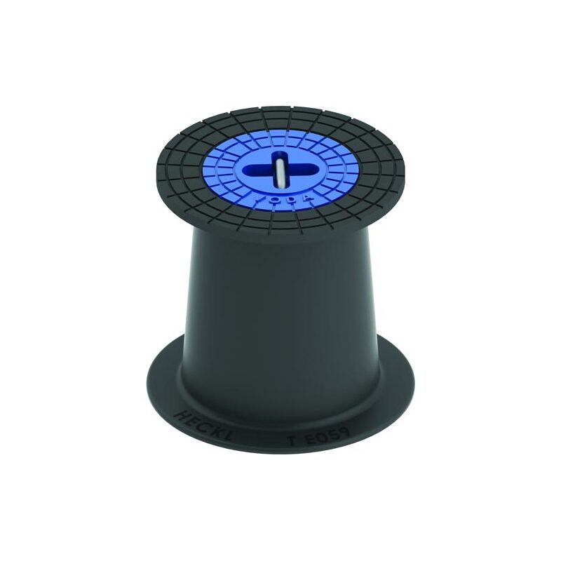 Poklop šoupátkový KOMPAKTUS, VODA, víko modré, třmen, HECKL