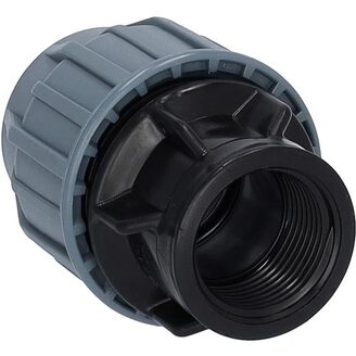 Plastová svěrná přechodka PP-S d 110 x 4, s vnitřním závitem