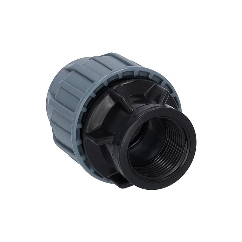 Plastová svěrná přechodka PP-S d 20 x 1/2, s vnitřním závitem