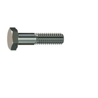 Šroub se šestihrannou hlavou M16x100, pozinkovaný, DIN 931, částečný závit