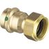 Lisovací šroubení CU 5240G d 15 x 3/4, vnitřní závit, Sanpress Viega 265663