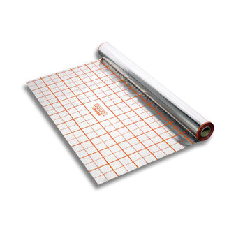 Systémová hliníková fólie s rastrem, šíře 105 cm 