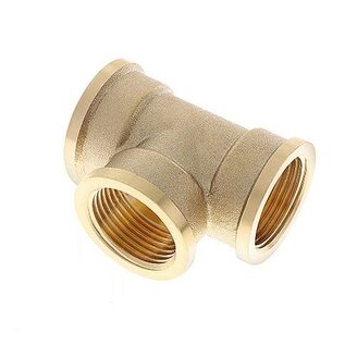 Mosazný T-kus FFF G 1