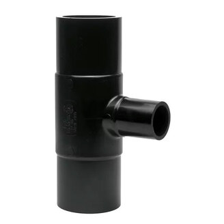 Redukovaný T-kus PE d 160 x 63, SDR 17, dlouhé provedení