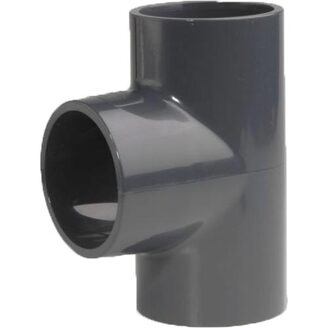 T-kus 90° PVC – U, d 40, lepení × lepení × lepení