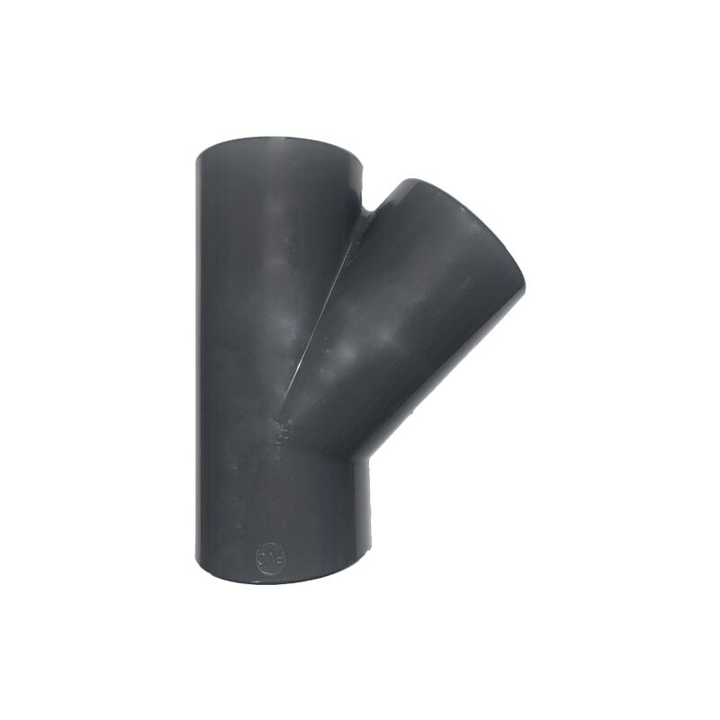 T-kus 45° PVC – U, d 40, lepení × lepení