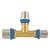 Lisovací T-kus redukovaný Radopress d 32 × 20 × 26, Pipelife 1533000078