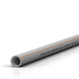 Trubka PP-RCT UNIBETA 63x7,1 mm, S4, PN20, SDR9, 4 m tyč, rozvody vody, Pipelife 3296433002