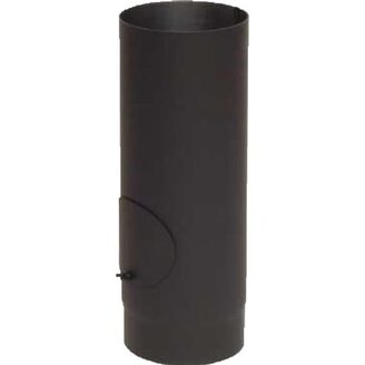 Ocelová trubka kouřovodu 160 x 500 mm, s čisticím otvorem, tloušťka 1,5 mm