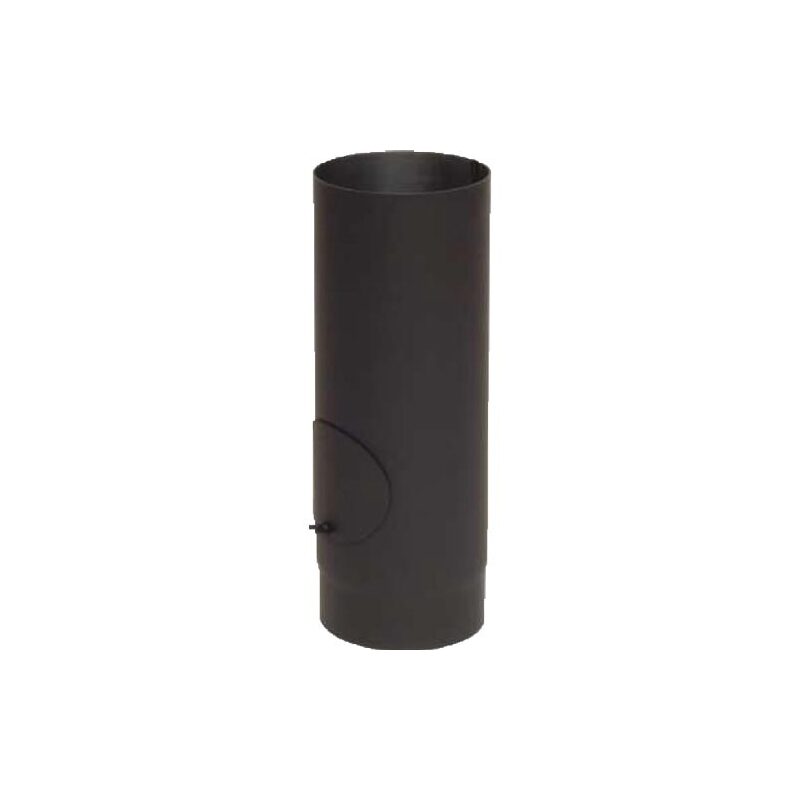 Ocelová trubka kouřovodu 160 x 500 mm, s čisticím otvorem, tloušťka 1,5 mm