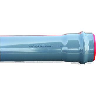 Trubka hrdlová PVC,  d    90x 4,3x6000