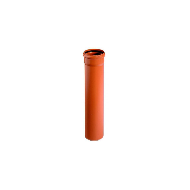 Trubka hrdlová Quantum KGEM 160 mm, 6 m, SN 16, PVC, kanalizace, Pipelife 3296124004