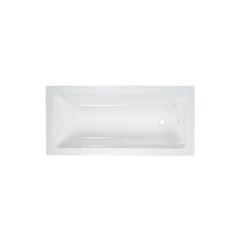 Obdélníková vana EX 170x70 cm, bílá, Lansanit LANEX170X70
