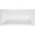 Obdélníková vana LUX 180x80 mm, bílá, včetně nožiček, Lansanit LANLUX180X80