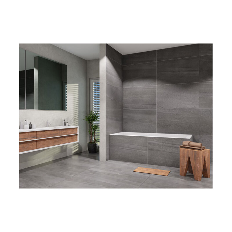 Obdélníková vana LUX 180x80 mm, bílá, včetně nožiček, Lansanit LANLUX180X80