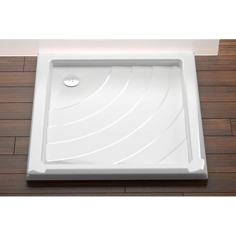 Sprchová vanička Ravak Angela LA 900 x 900 mm, bílá, A017701220