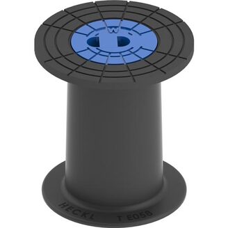 Poklop ventilový KOMPAKTUS, W, víko modré, můstek, HECKL