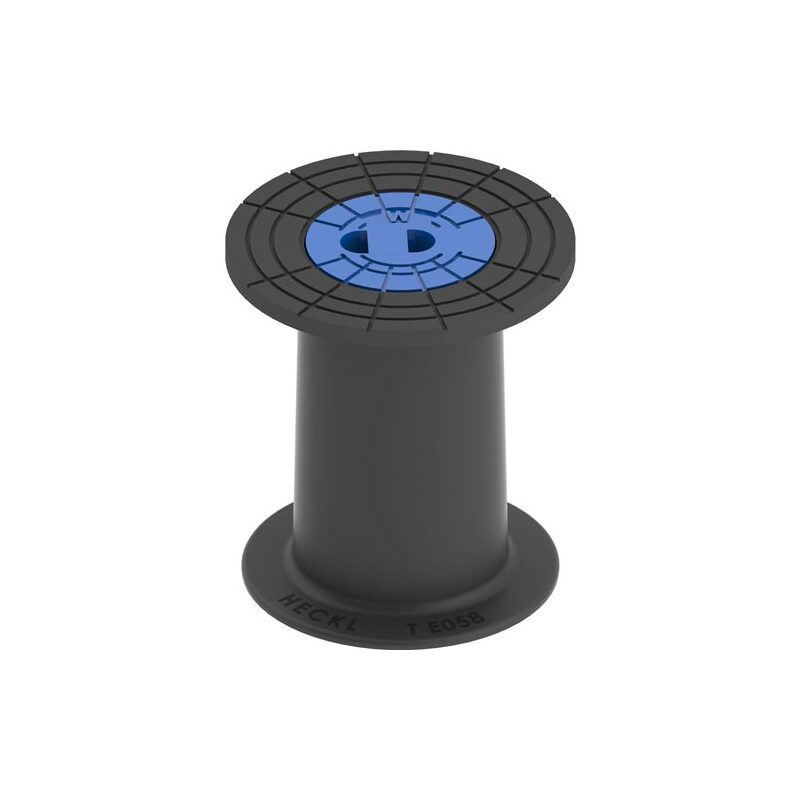 Poklop ventilový KOMPAKTUS, W, víko modré, můstek, HECKL