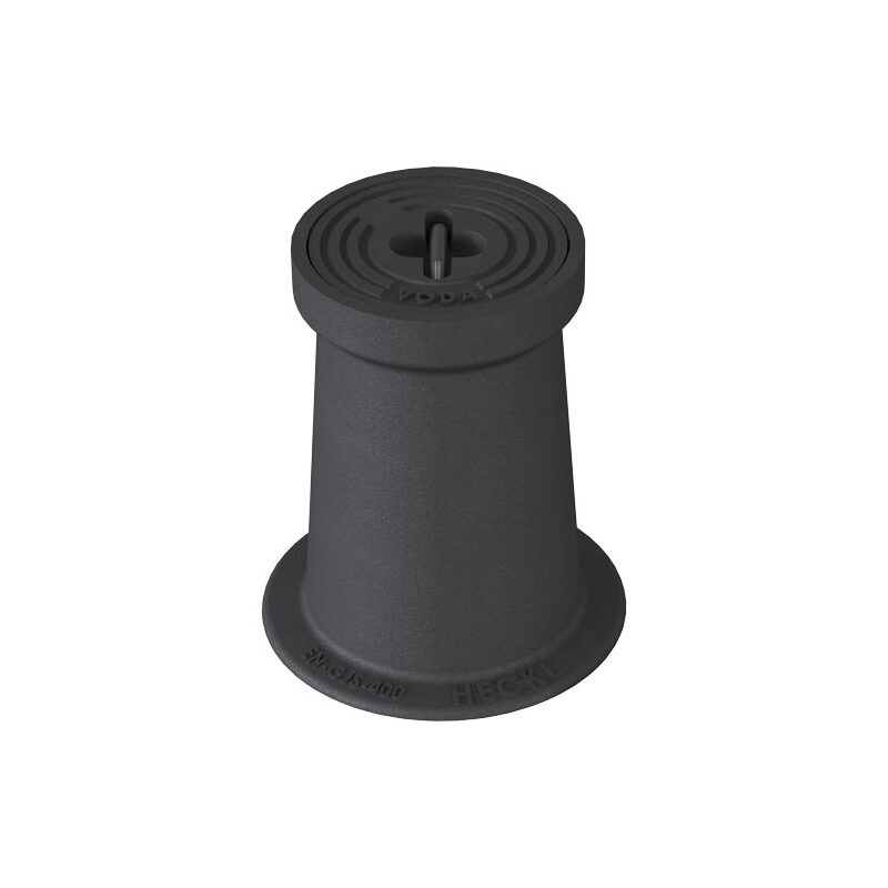 Poklop ventilový RENKO, VODA, víko černé, třmen, HECKL