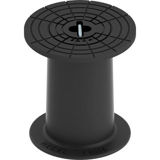 Poklop ventilový KOMPAKTUS, VODA, víko černé, třmen, HECKL