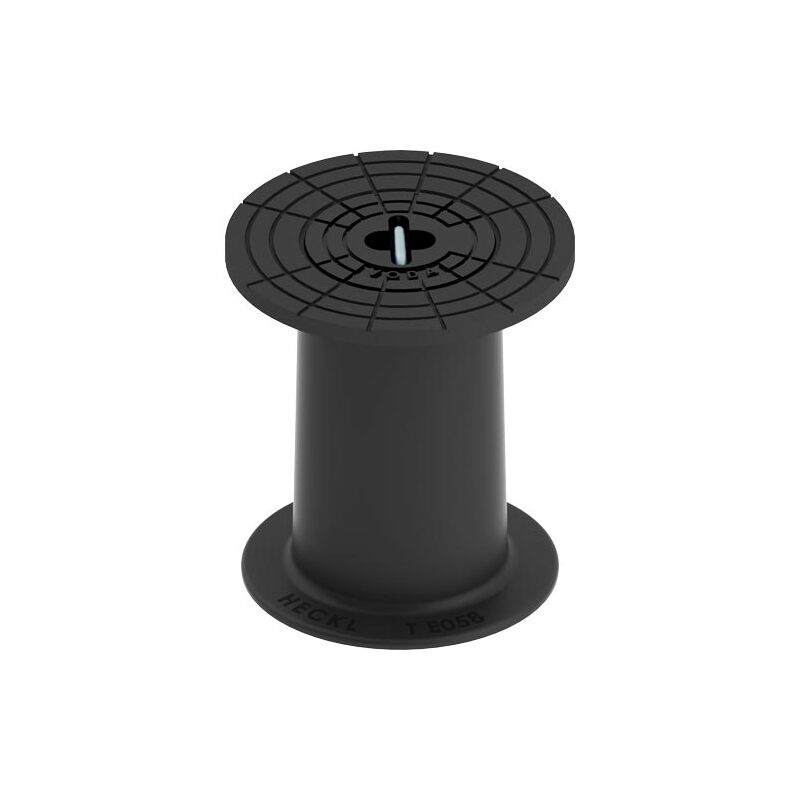 Poklop ventilový KOMPAKTUS, VODA, víko černé, třmen, HECKL