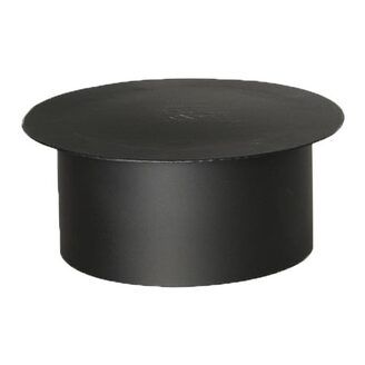 Ocelové víčko kouřovodu 160 mm, tloušťka 1,5 mm