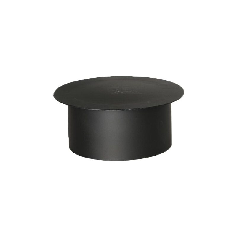 Ocelové víčko kouřovodu 160 mm, tloušťka 1,5 mm