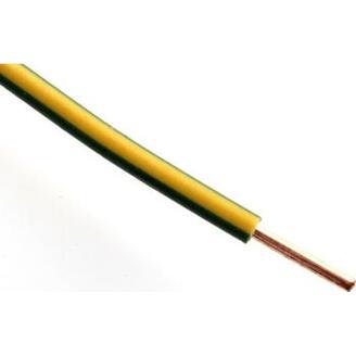 Výstražný vodič Cy 1,5 mm, zeleno-žlutý