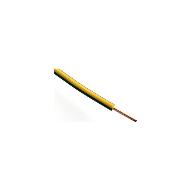 Výstražný vodič Cy 2,5 mm, zeleno-žlutý