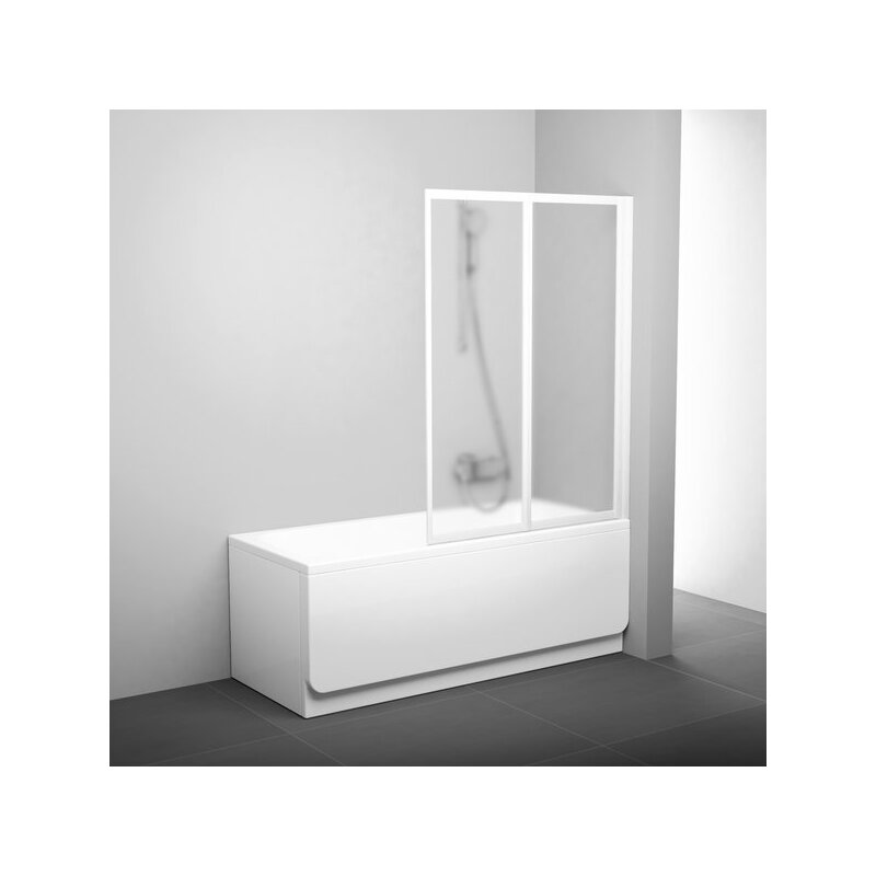 Ravak vanová zástěna Supernova VS2 - 105 bílá+transparent