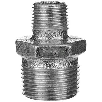 Pozinkovaná vsuvka MM 1 x 1/2, redukovaná, typ 245