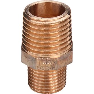 Bronzová vsuvka MM 3/8 x 1/4, redukovaná, model 3245, Viega 282127