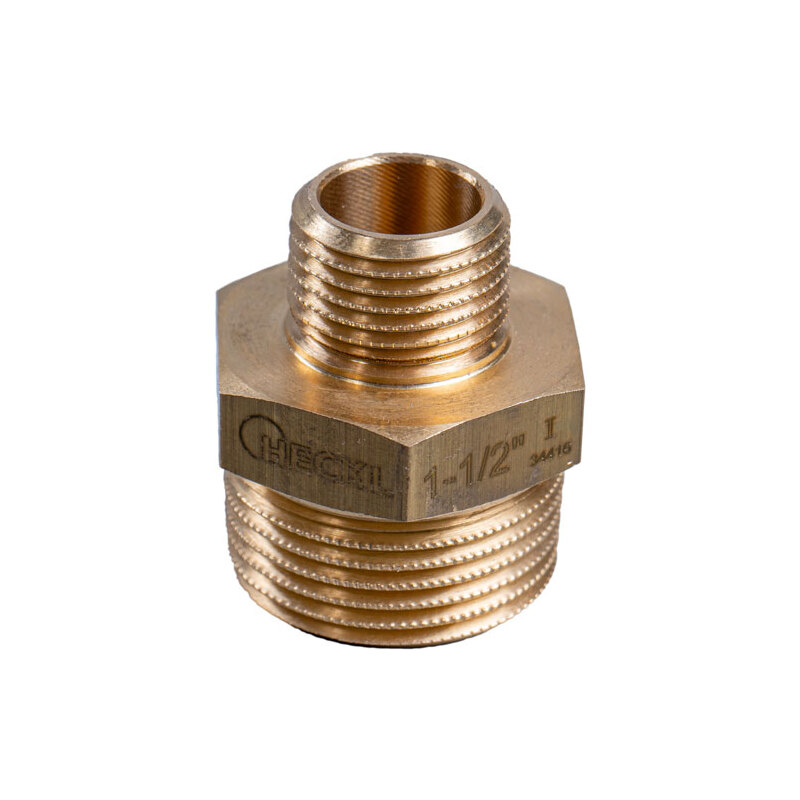 Mosazná vsuvka redukovaná MM R 6/4 x 1/2, HECKL