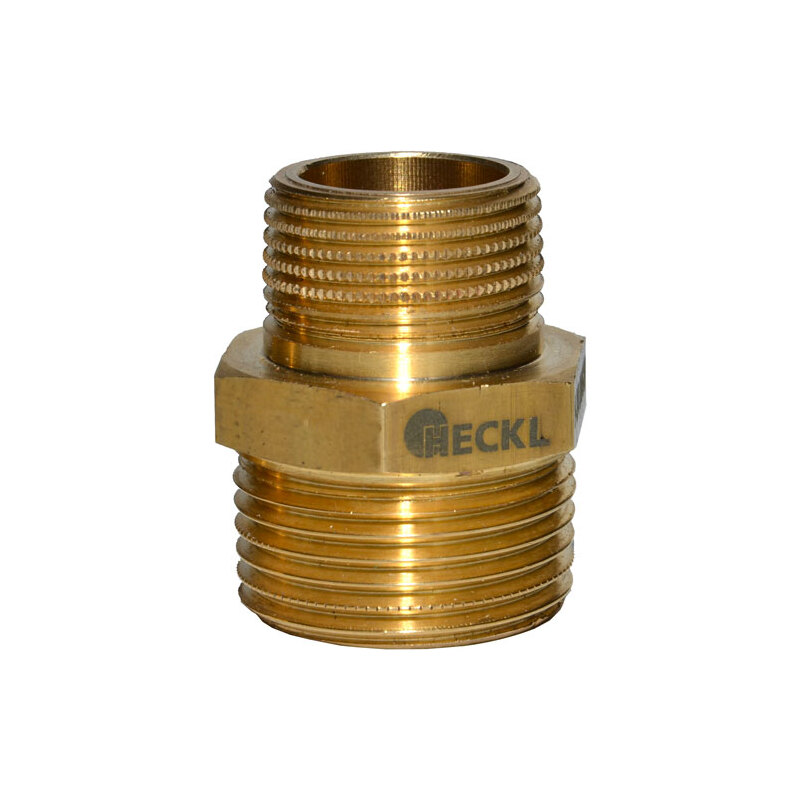 Mosazná vsuvka redukovaná MM R 6/4 x 1/2, HECKL