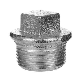 Pozinkovaná zátka M 1, vnější závit, typ 290