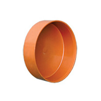 Víčko na hladký konec KGK 110 mm, PVC, kanalizace