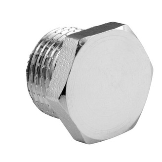 Zátka chromovaná G 1/2 M