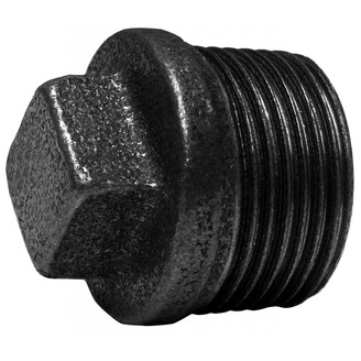 Zátka se čtyřhranem černá  1 M