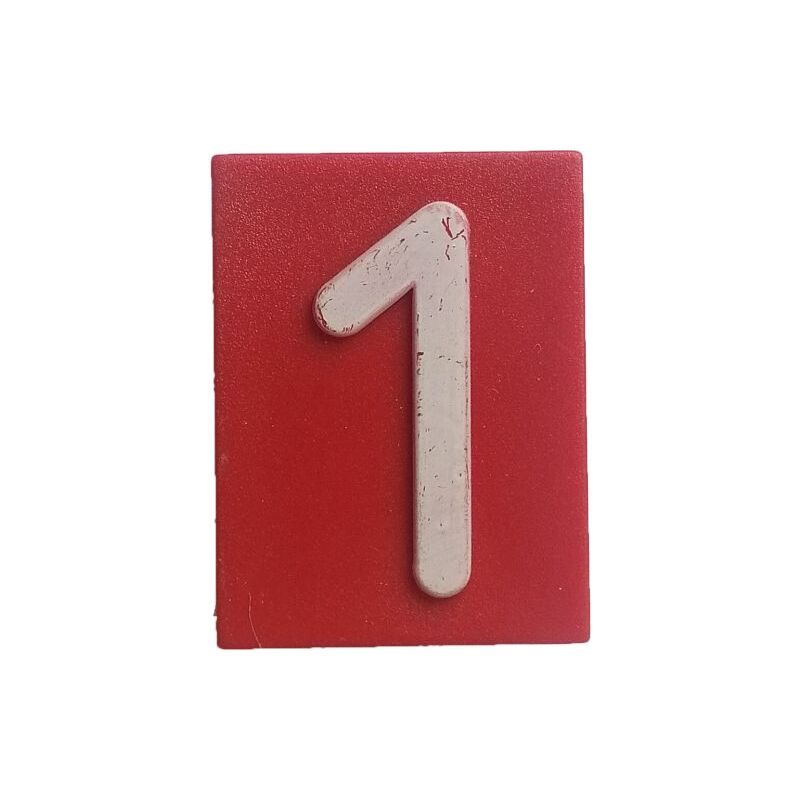 Znak 1 červený HECKL