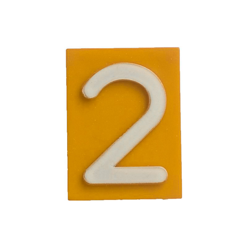 Znak 2 žlutý HECKL