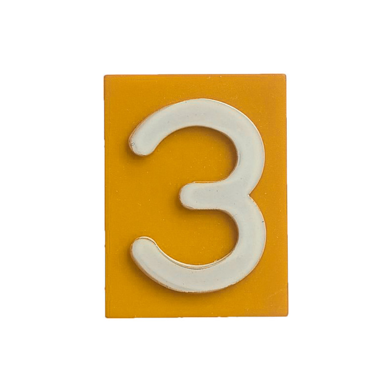 Znak 3 žlutý HECKL